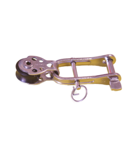 Point d'écoute avec poulie 16mm et Manille Rapide pour ILCA® / Laser®
