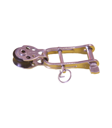 Point d'écoute avec poulie 16mm et Manille Rapide pour ILCA® / Laser®