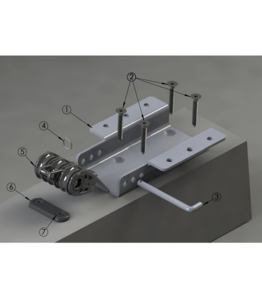 Poulie triple ringot 29mm pour Ludic