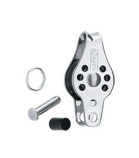 Poulie simple ringot 22mm avec axe amovible micro