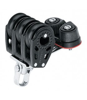 Poulie triple taquet 29mm carbo