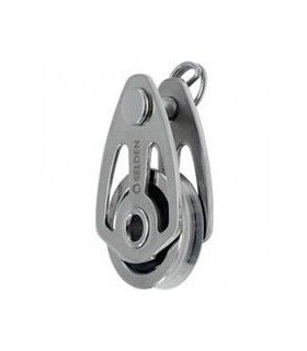 Poulie simple cable 25mm inox à billes